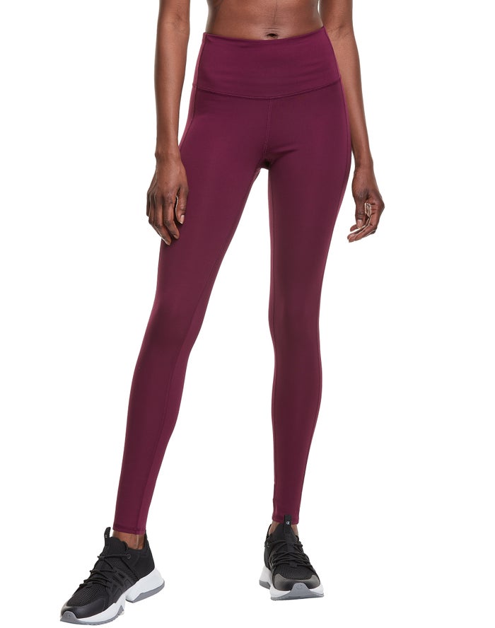 Champion Womens Leggings NZ - Absolute High-Rise Dark Purple ( 2083-UEBHM )